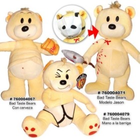 OSO PELUCHE BAD TASTE BEARS MANO TOCAR LOS... 30CM