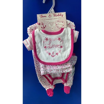 ENSEMBLE 5 PIECES PARA BEBE