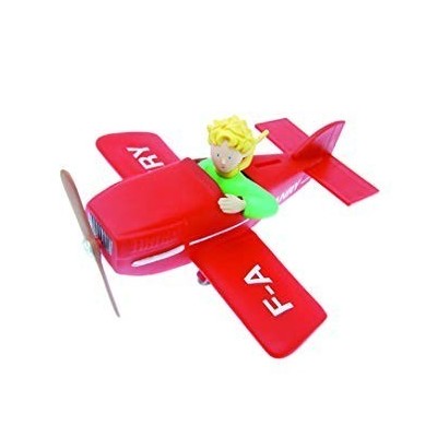 PRINCIPITO EN AVION FIGURA HUCHA 27CM