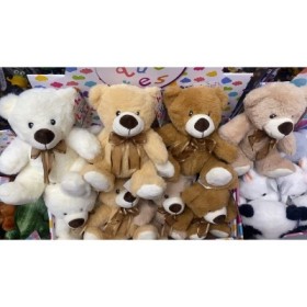 OSO PELUCHE 4MODELO 21CM EXP 12