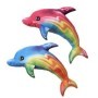 DELFIN PELUCHE ARCOIRIS 66CM