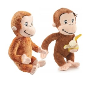PELUCHE CURIOUS GEORGE SOFT 2MODELO 28CM