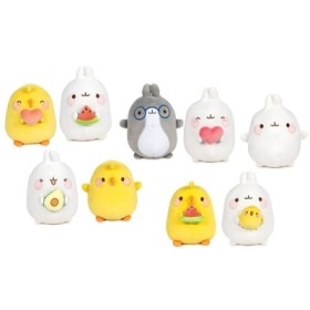 MOLANG PELUCHE 9MODELO SURTIDOS 17CM EXP 12U