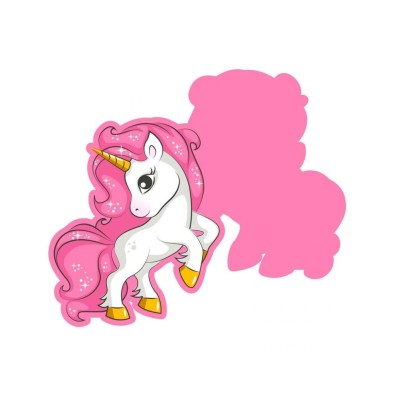 UNICORNIO COJIN 3D 32CM