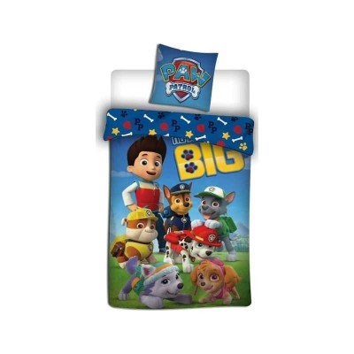 PAW PATROL  JUEGO DE SABANAS 140*200CM*63CM