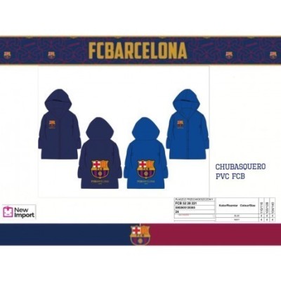 CHUBASQUERO NINO FC BARCELONA