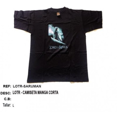 LOTR CAMISETA MANGA CORT SARUMAN (EL SEE??R DE LOS ANILLOS)