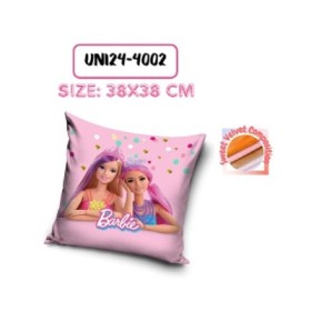 BARBIE COJIN CUADRADO 38X38 CM