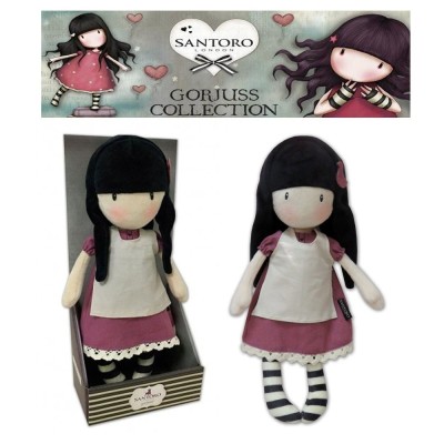 GORJUSS PELUCHE MUNECA DE TRAPO 30CM EN CAJA