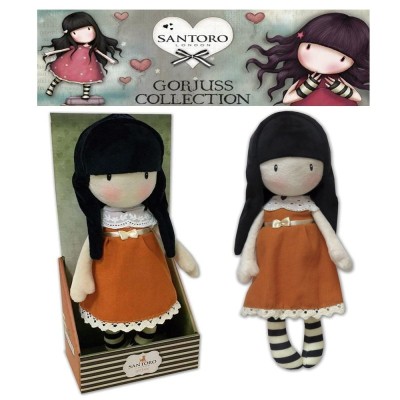 GORJUSS PELUCHE MUNECA DE TRAPO 30CM EN CAJA