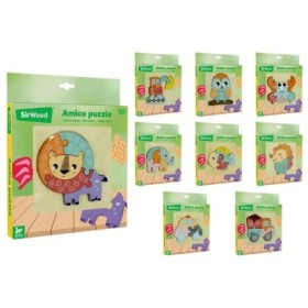 ANIMALES PUZZLE  MADERA 9MODELO