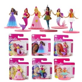 BARBIE FIGURA 7.5CM-FLOWER N FLUTTER PRINCESS