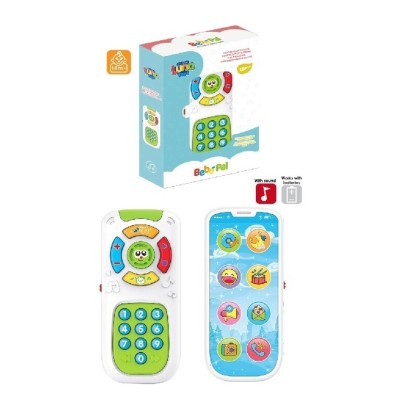 TELEFONO MOVIL BABY C/LUZ Y SONIDO 16X4,2X22 CMS