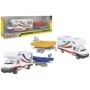 PULLBACK DIE CAST CAMPER W/BOAT 3 COL