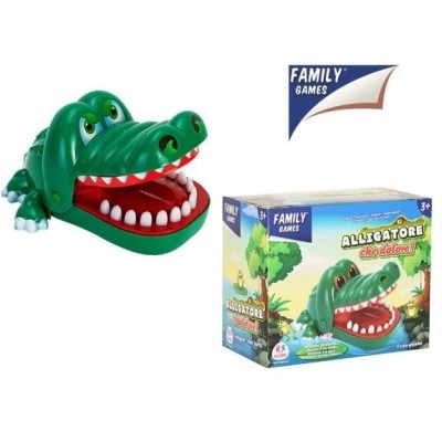 JUEGO DENTISTA CON COCODRILO 10 X 18.5 X 15.5CM