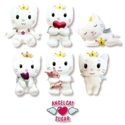 PELUCHE ANGEL CAT SUGAR 25CM 6 MODELOS SURTIDOS  TARIFA A UNIDAD