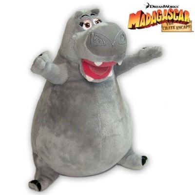 HIPO-MADAGASCAR PELUCHE 30CM