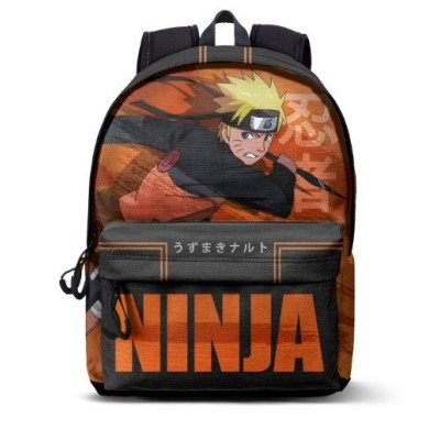 NARUTO NARANJA MOCHILA HS FAN 2.0 NARUTO NINJA 30cm x 41cm x 18cm