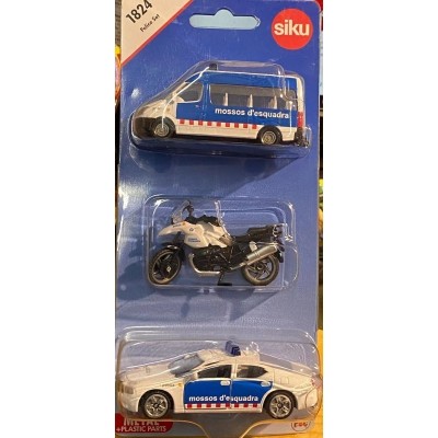 CONJUNTO DE VEICULOS DA POLICIA CATALUNHA