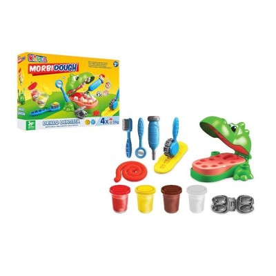 COCODRILO DENTISTA + 4 BOTES 56GR JUGUETES