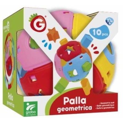 BOLA 16CM CON FORMAS 10PZS JUGUETES