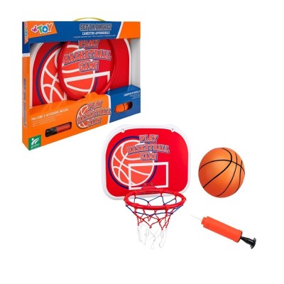 JUEGO CESTA DE METAL D22 CM CON BOLA DIAM 12 CM /BOMBA