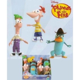 PHINEAS & FERB PELUCHE CABEZA PLASTICO 24CM