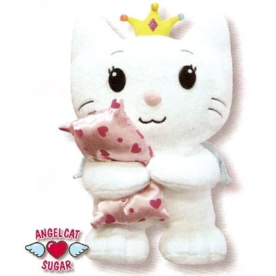 ANGEL CAT PELUCHE 35CM CON ALMUADA