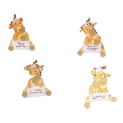 PELUCHE CON LLAVERO CABRA LOCA