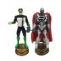 GREEN LANTERN & STEEL FIGURA PACK DE 2