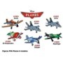 PLANES - FIGURAS PVC - 6 MODELOS -PACK DE 6UNIDADES (12920 2921 2922 2923 2924 2925)