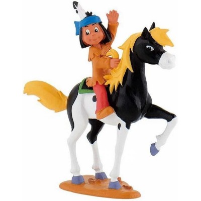 Figura de Juego, Yakari en el peque?o Trueno- BULLYLAND