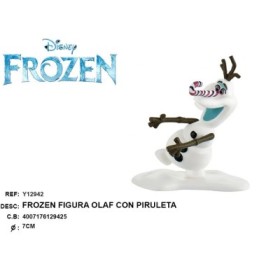 FIGURA OLAF CON PIRULETA-FROZEN 7CM
