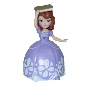 FIGURA PRINCESA SOFIA CON LIBRO - 7CM