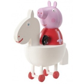 FIGURA PEPPA PIG CON CABALLO