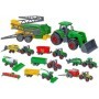 TRACTOR FRICCION CON REMOLQUE 8MODELO C/CAJA