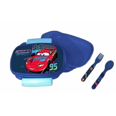 Cars Sandwichera y cubiertos