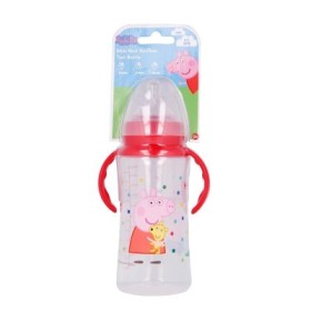 BIBERON CUELLO ANCHO 360 ML TETINA SILICONA 3 POSICIONES CON ASAS PEPPA PIG LITTLE ONE