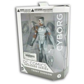 DC COMICS. DESIGNER SERIES. CYBORG -18CM
