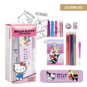 Hello Kitty Set Papelería Coloreable-Sanrio