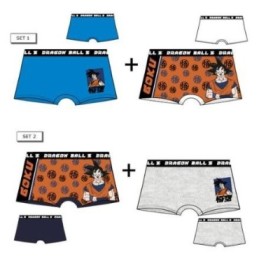 dragon ball pack 2 boxers para ninos