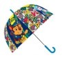 PAW PATROL PARAGUAS TRANSPARENTE AUTO 45CM