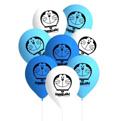 8 GLOBOS LATEX DORAEMON (12)