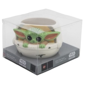 BABY YODA TAZA CERAMICA 3D