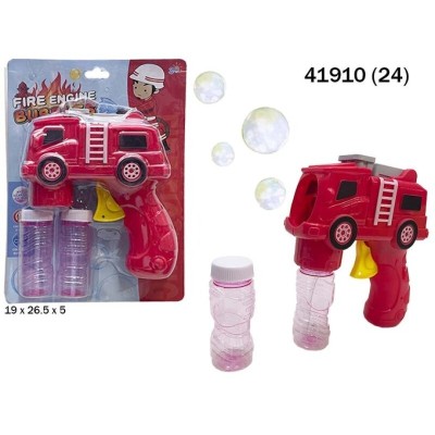 BLISTER PISTOLA POMPAS CAMION BOMBEROS FRICCION 2 BOTES (24)(24)