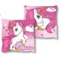 UNICORNIO COJIN ROSA 40*40CM