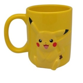 PIKACHU TAZA 3D CERAMICA 325ML-POKEMON