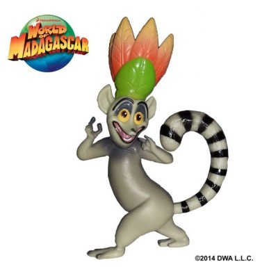 FIGURA KING JULIAN LEMUR - WORLD OF MADAGASCAR