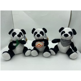 OSO PANDA PELUCHE 3MODELO 20CM