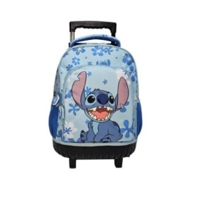 STITCH MOCHILA GRANDE CON TROLLEY 3CREMALLERA 44CM